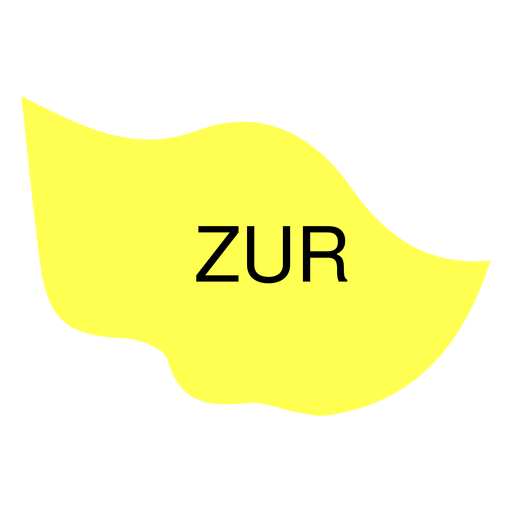 Zug Kantonskarte PNG-Design