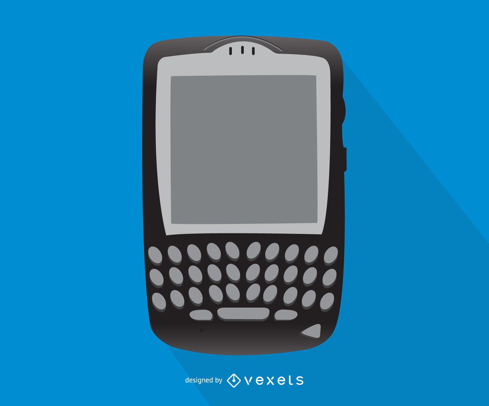 Ilustração de smartphone Blackberry