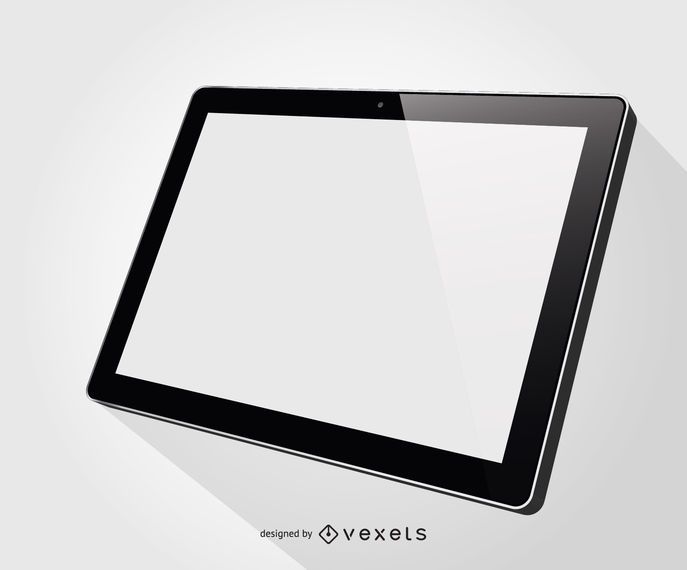 Ipad tablet illustration mockup Ipad tablet illustration mockup