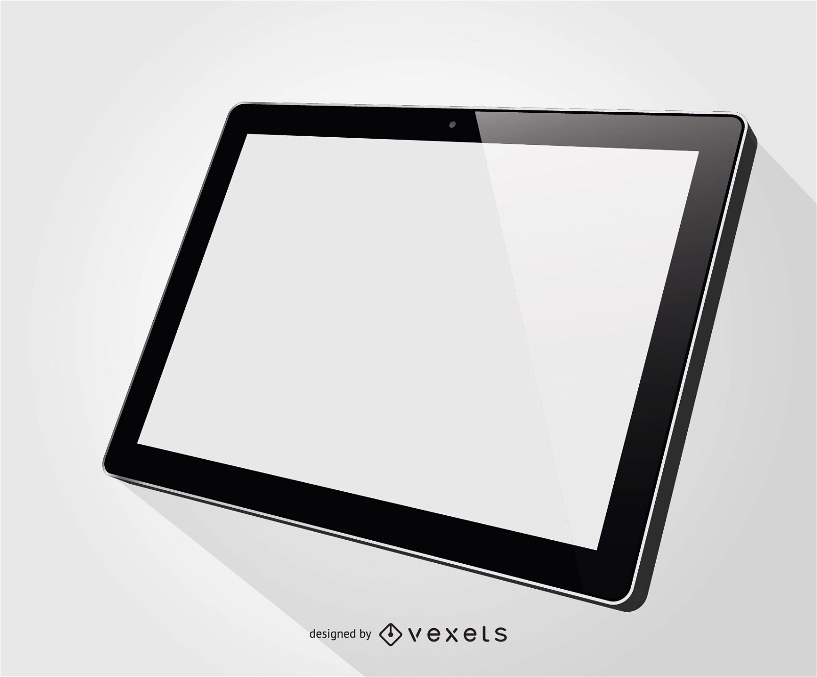Ilustração em branco do tablet ipad