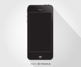 IPhone smartphone negro IPhone smartphone negro