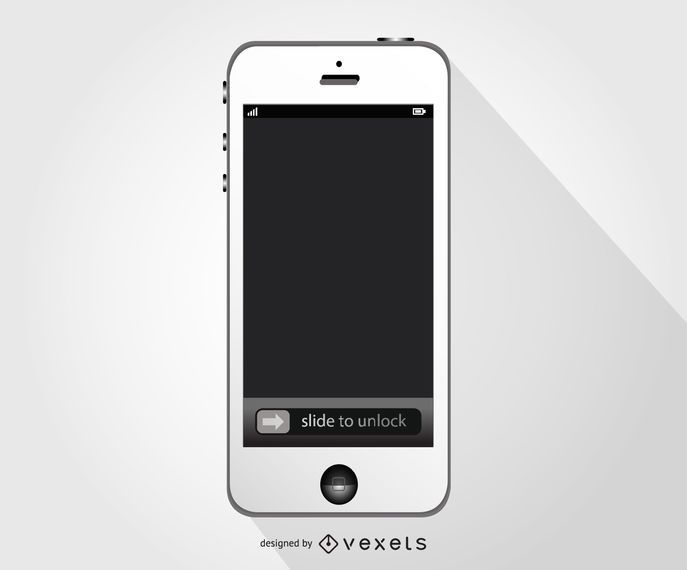 Smartphone Iphone blanco Smartphone Iphone blanco