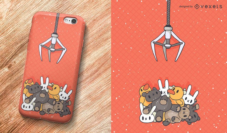Claw machine phone case design Claw machine phone case design
