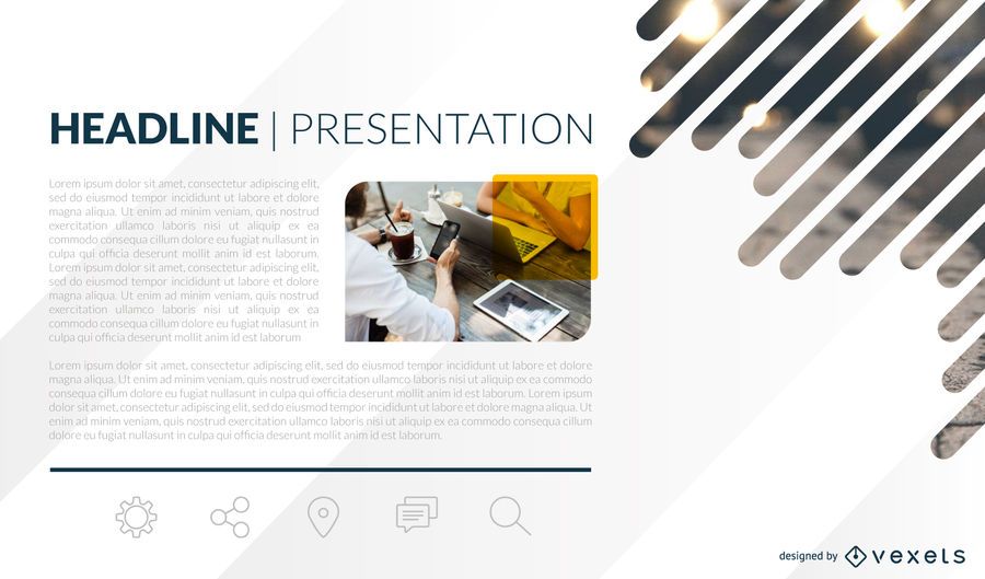 Presentation slide template Presentation slide template