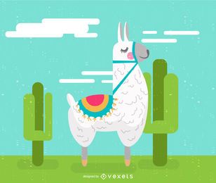 Ilustração dos desenhos animados de lama