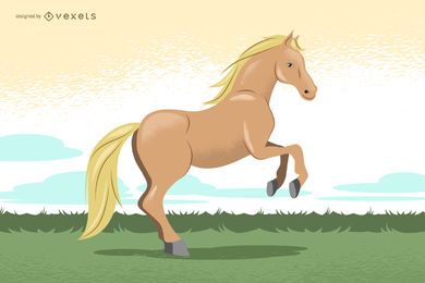 Hand drawn horse illustration Hand drawn horse illustration