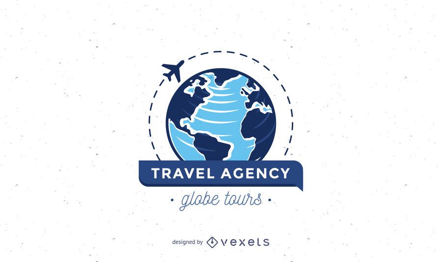 Modelo de logotipo de agência de viagens Modelo de logotipo de agência de viagens