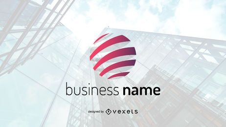 Plantilla de logotipo de empresa comercial