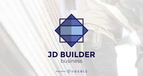 Plantilla de logotipo de constructor de construcción Plantilla de logotipo de constructor de construcción
