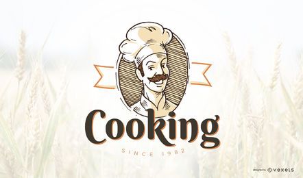 Vinage Cooking Logo Design