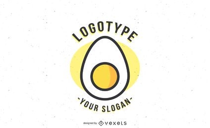 Logotipo de plantilla de logotipo de huevo