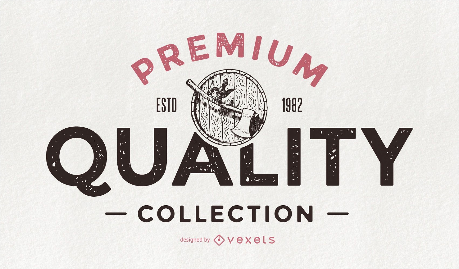 Retro-Abzeichen der Premium-Qualit?tskollektion