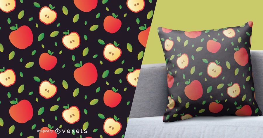 Sliced apple pattern Sliced apple pattern