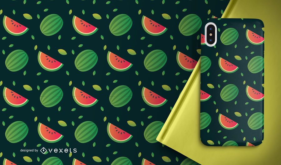 Watermelon fruit slices pattern Watermelon fruit slices pattern