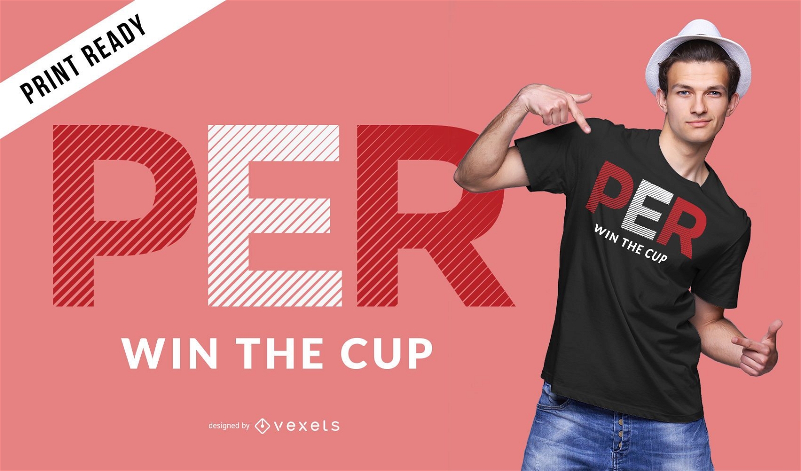 Peru Weltcup T-Shirt Design