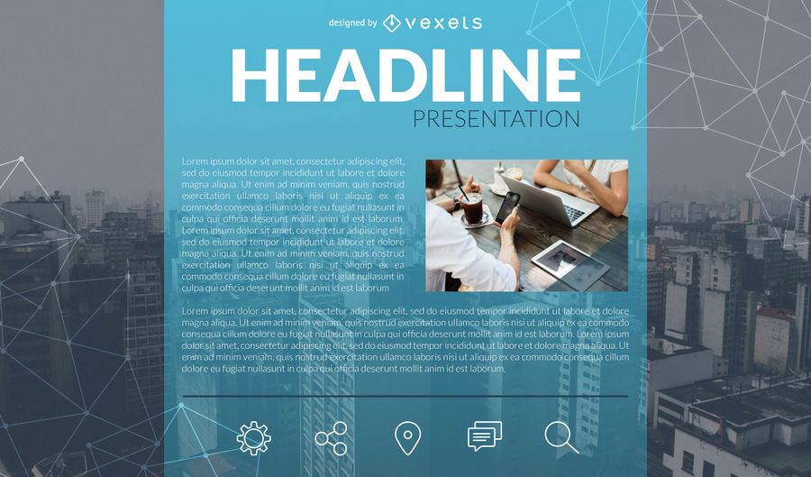 Business presentation slide template Business presentation slide template