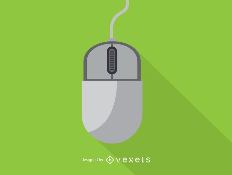 Simple computer mouse icon Simple computer mouse icon