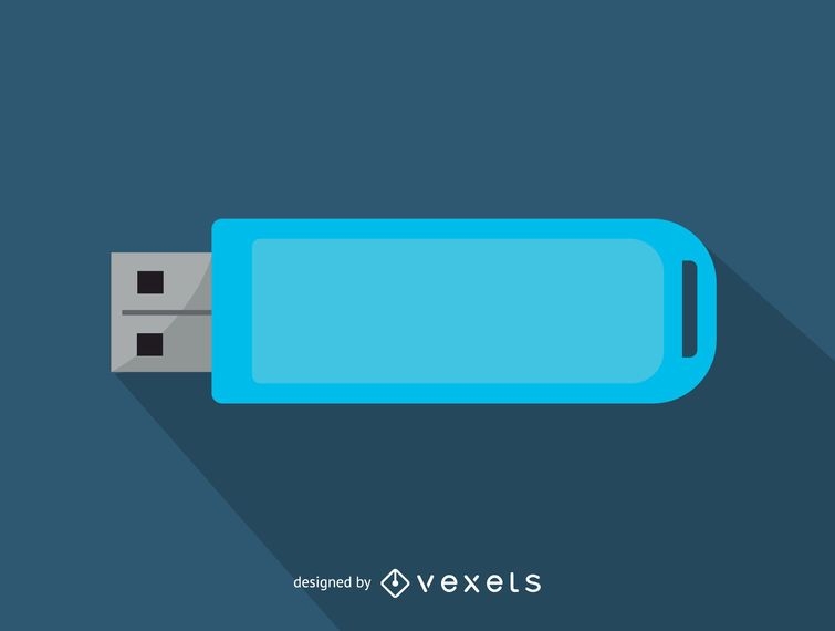 USB Flash Drive Icon - Vector Download