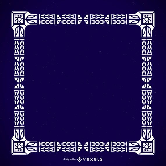 Detailed massive ornamental frame Detailed massive ornamental frame