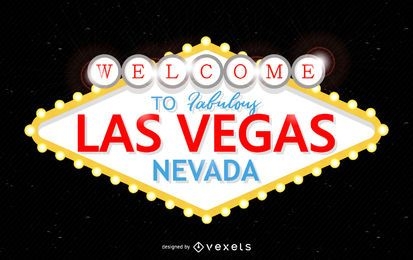 Signo fabuloso de Las Vegas