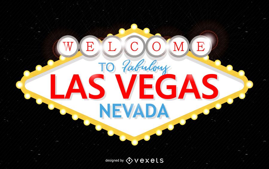 Fabulous Las Vegas sign - Vector download