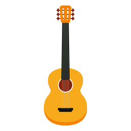 Ícone de instrumento musical de violão acústico