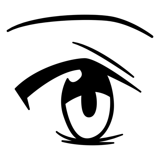 Ilustración de anime femenino enojado ojo Transparent PNG Ilustración de anime femenino enojado ojo Transparent PNG