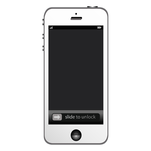 Apple iphone smartphone PNG Design