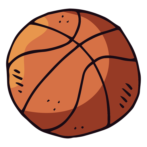 Basketball-Ball-Cartoon PNG-Design