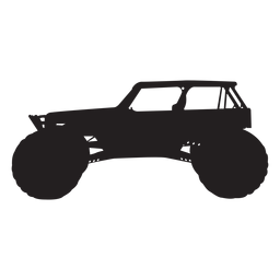 Bigfoot-Autoschattenbild PNG-Design