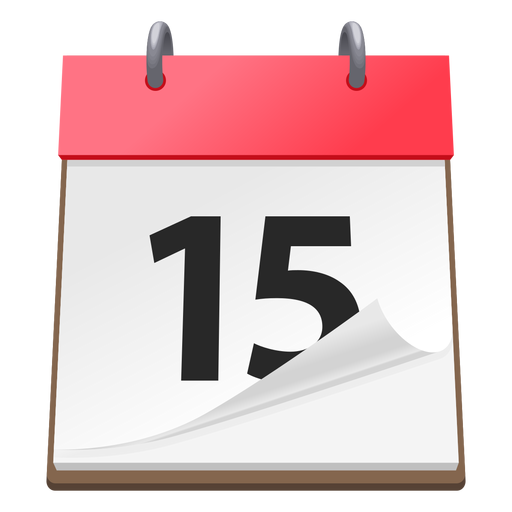 Download Icono 3d de la fecha del calendario - Descargar PNG/SVG ...