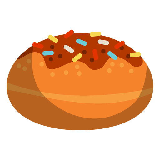 Chocolate glazed donut Transparent PNG Chocolate glazed donut Transparent PNG