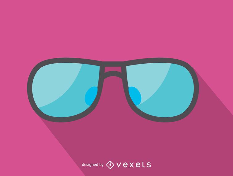 Light blue sunglasses icon Light blue sunglasses icon