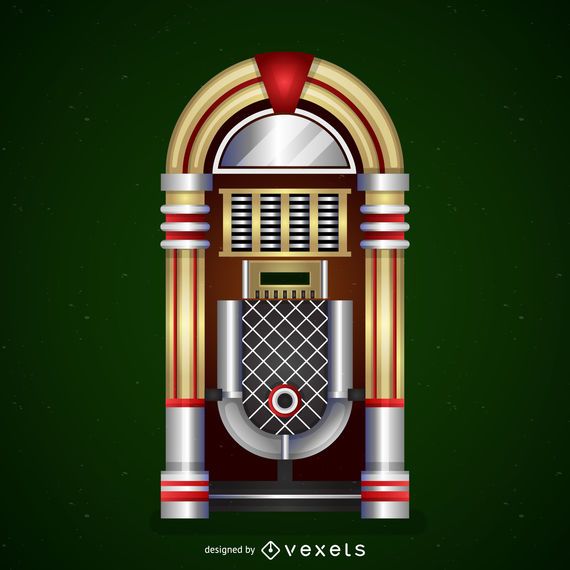 Icono de jukebox vintage Icono de jukebox vintage