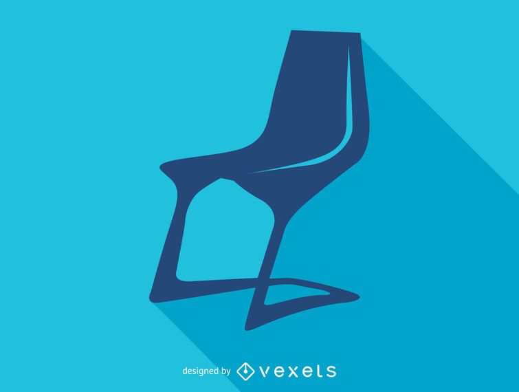 Myto chair silhouette icon Myto chair silhouette icon