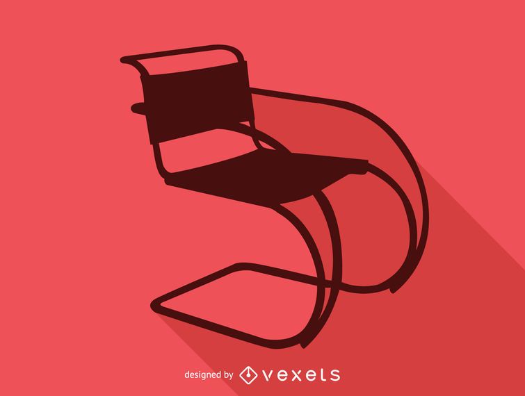 mr 20 cantilever chair silhouette mr 20 cantilever chair silhouette