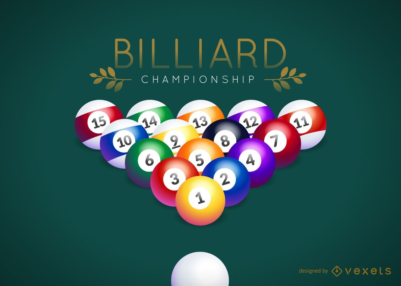 Billiard championship logo