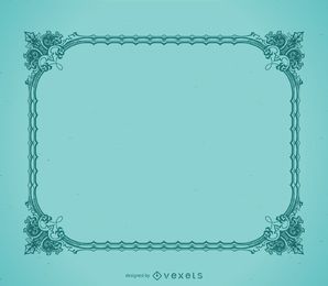 Elegant decorative picture frame