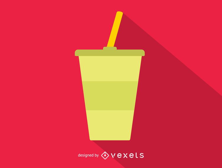 Soft drink cup simple icon Soft drink cup simple icon
