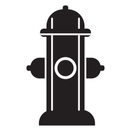 Icono de boca de incendios Diseño PNG