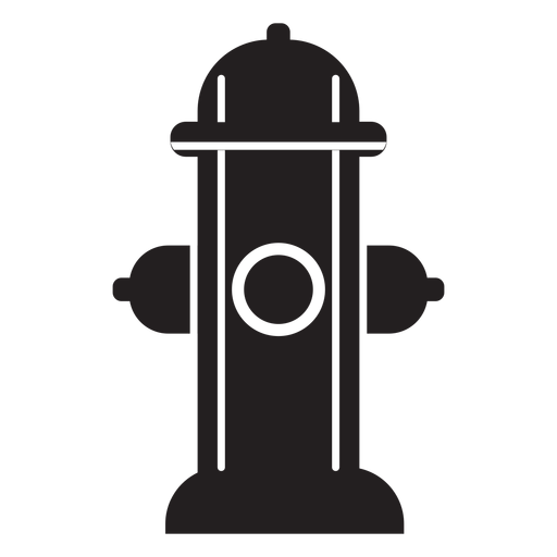 Hydranten-Symbol PNG-Design