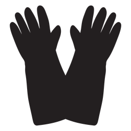 Ícone de luvas de bombeiro Desenho PNG