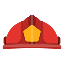 Bombero sombrero clipart Diseño PNG