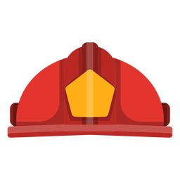 Feuerwehrmann Hut Clipart PNG-Design