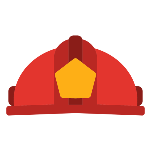Vector de sombrero de bombero Diseño PNG
