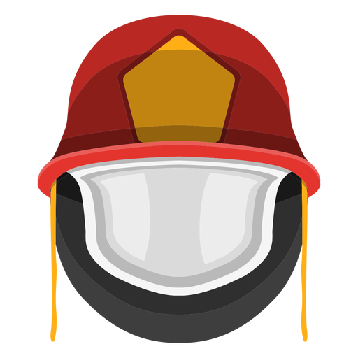 Feuerwehrmann Helm Clipart PNG-Design