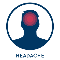 Headache icon PNG Design