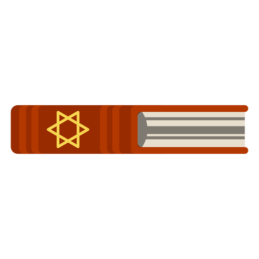 Icono de libro de la Biblia hebrea
