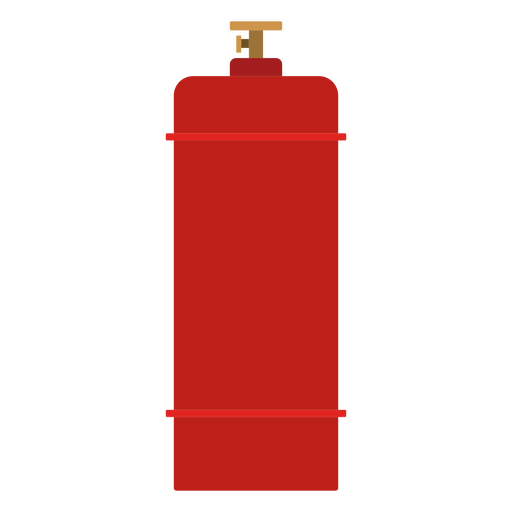 High pressure gas cylinder icon PNG Design
