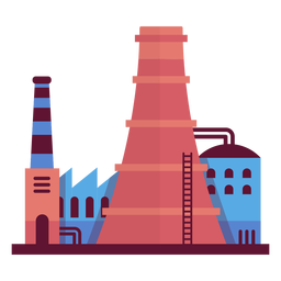 Industrial factory illustration Industrial factory illustration